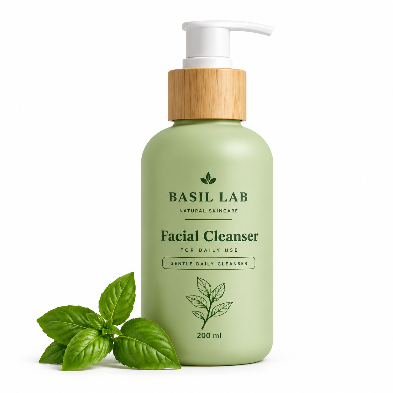 Basil Lab Facial Cleanser